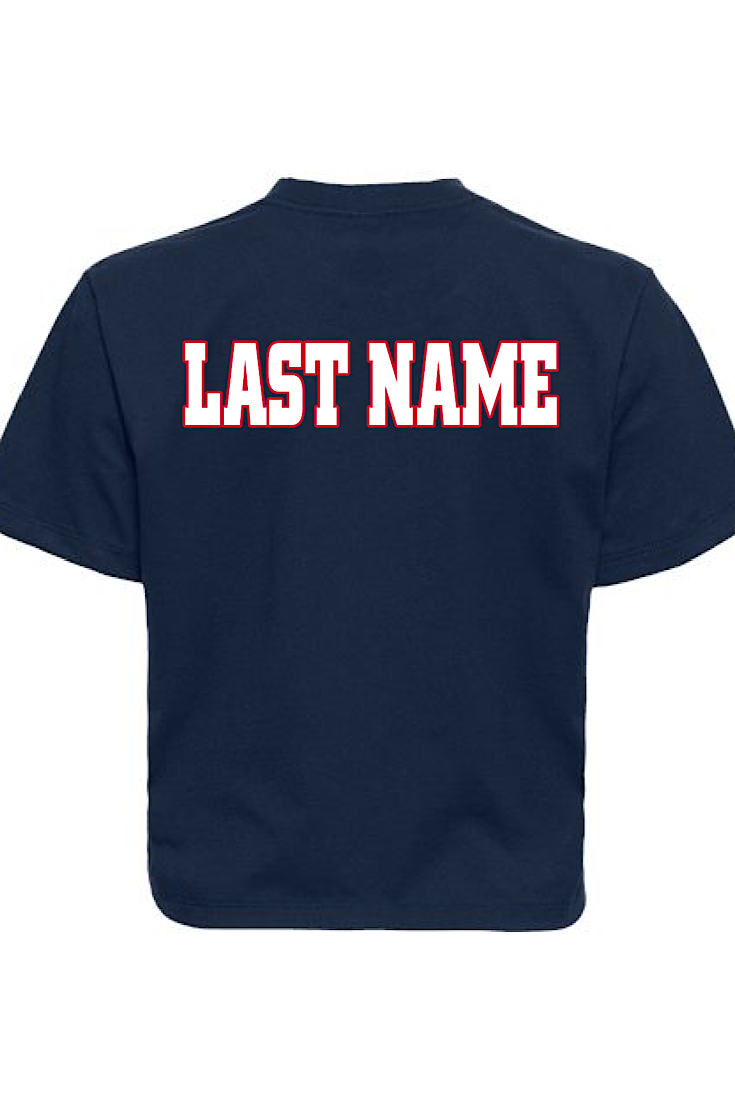 Norris Football Big Number Personalized Tee/Fleece {3 options}