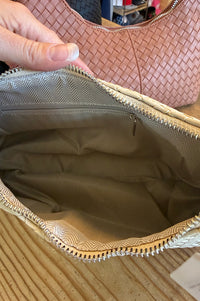 The Blake Woven Texture Crossbody Purse {2 colors}