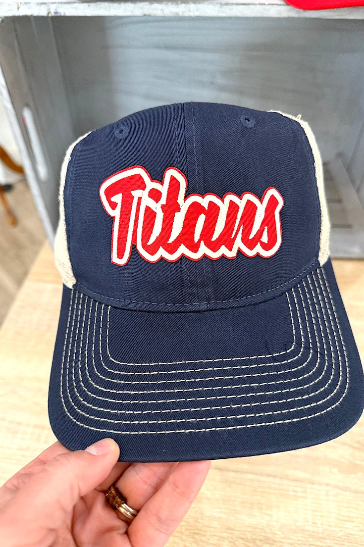 Titans or Norris Patch Dashboard Hat