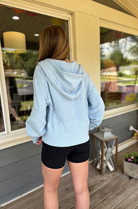 Hexlyn Waist Length Full Zip Hoodie Jacket {3 colors}
