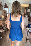 Cody Bright Navy Casual Romper