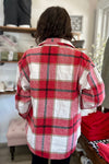 Taylor Red Plaid Shacket