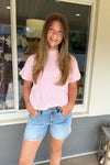 Madlyn Pink Sweater Top
