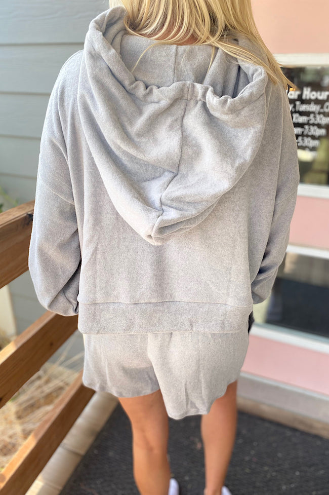 Cayson Heather Gray Hoodie
