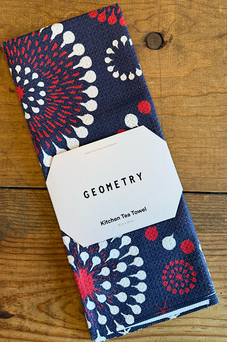 Geometry Kitchen Tea Towel {Multiple Options}