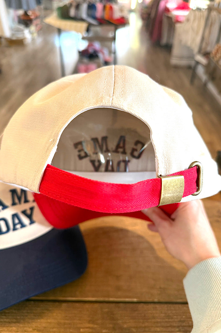 Game Day Two Tone Canvas Trucker Hat {2 colors}