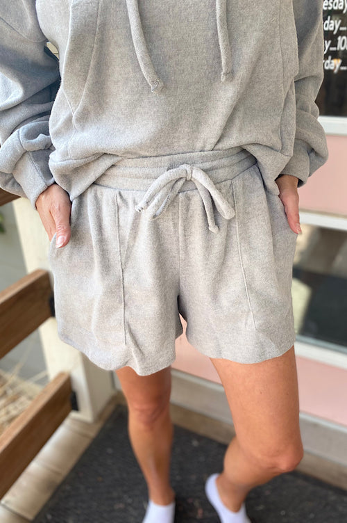 Charlie Heather Gray Shorts