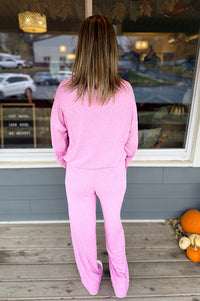 Amaya Brushed Hacci Lounge Set