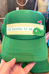 Talk Birdie to Me Golf Patch Trucker Hat {2 colors}