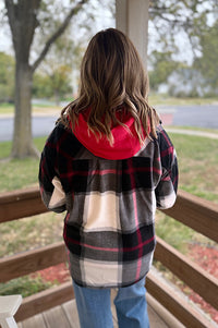 Finn Fleece Plaid So Soft Shacket {2 colors}