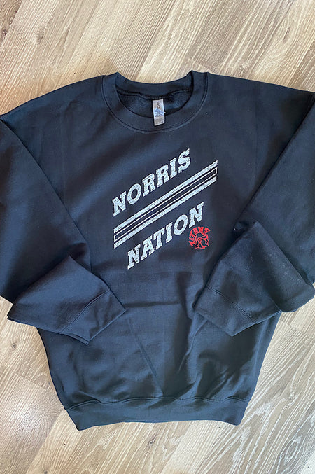 Norris Banner Navy Sweatshirt