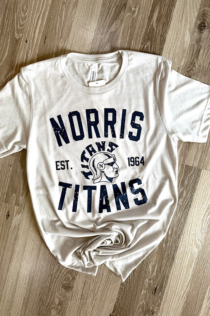 Norris Titans Retro Est. Tee {2 colors}