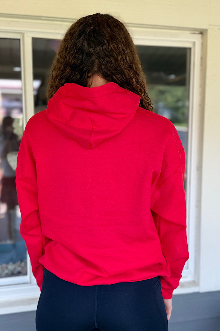 Herbie Game Day Red Hoodie
