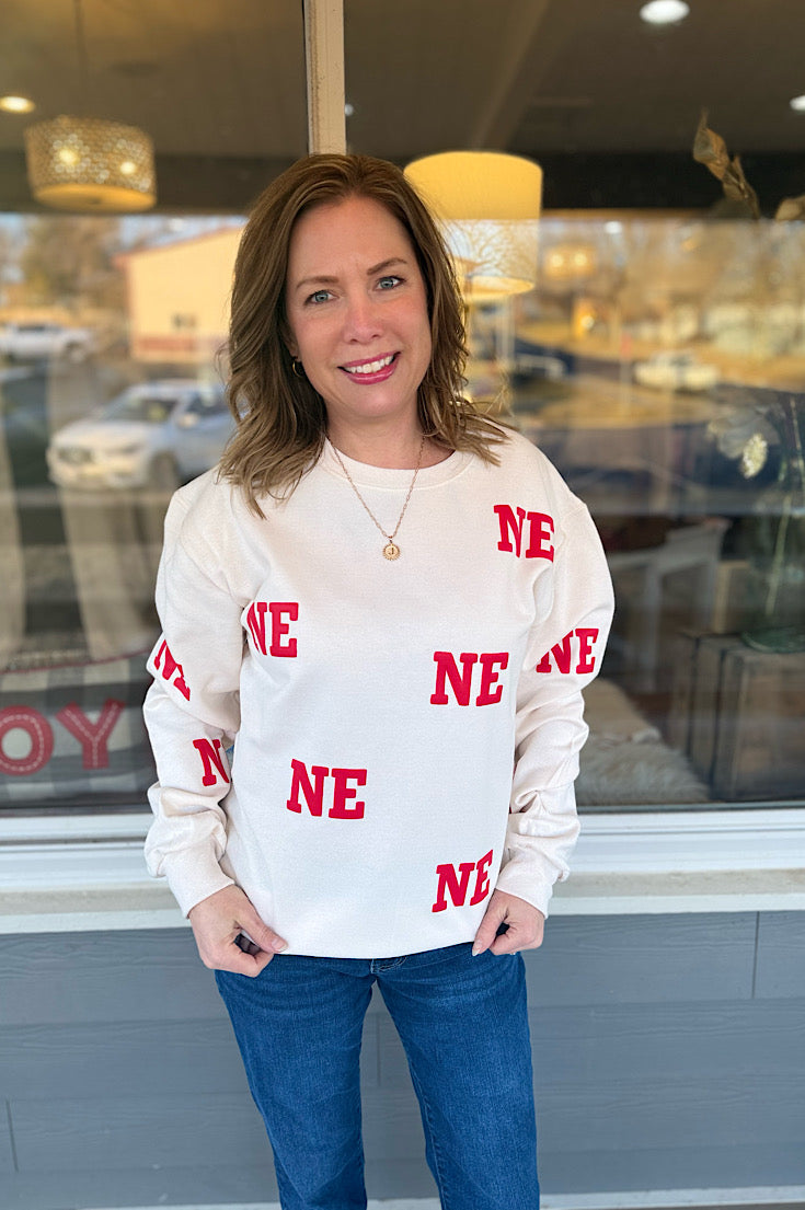 NE All Over Puff in Ivory