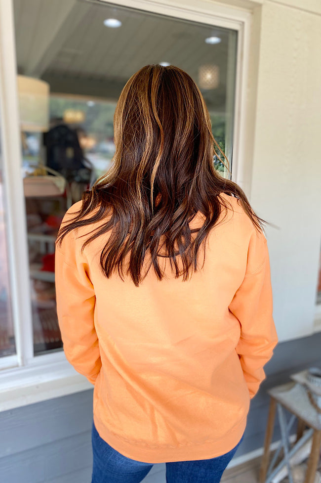 Spooky Puff Print Sweatshirt