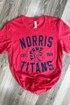 Norris Titans Retro Est. Tee {2 colors}