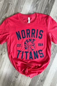 Norris Titans Retro Est. Tee {2 colors}