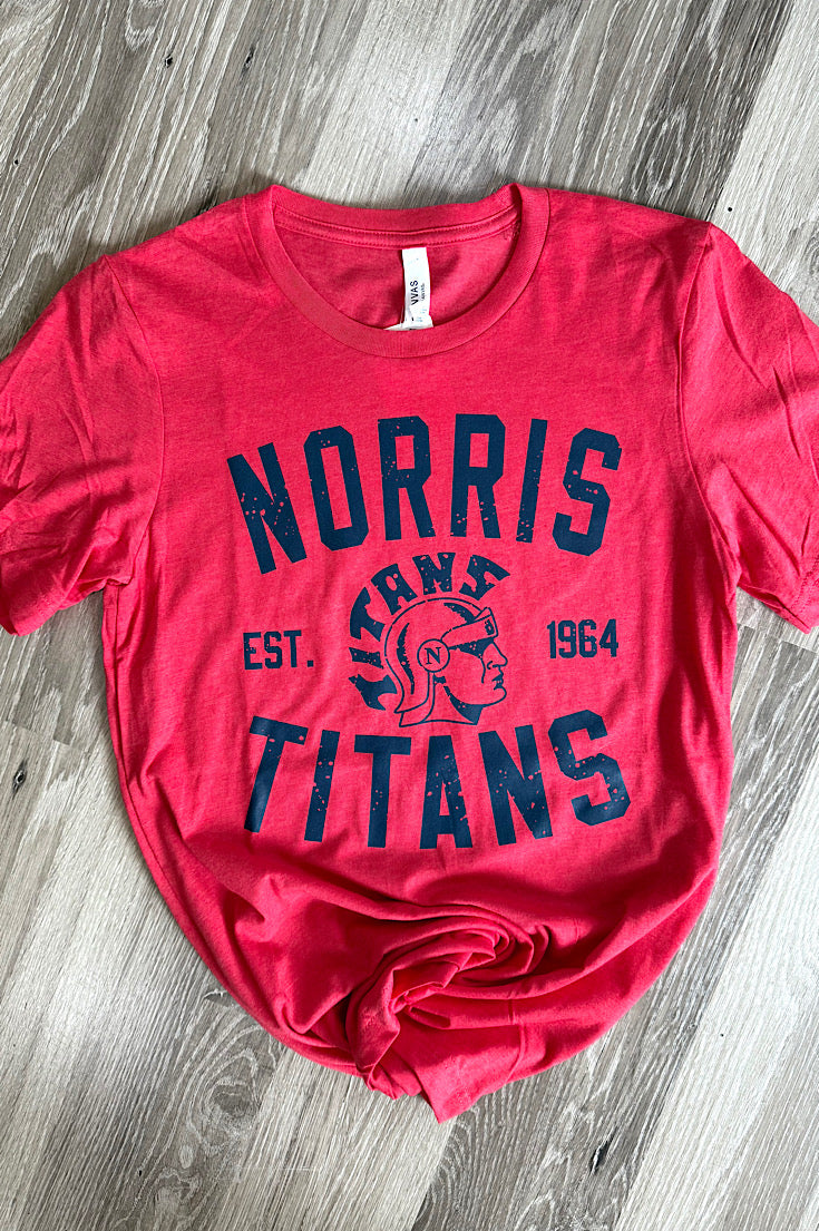 Norris Titans Retro Est. Tee {2 colors}