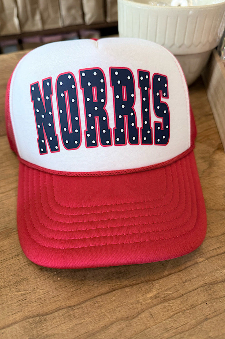 Norris Polka Dot Foam Trucker Hat {2 colors}