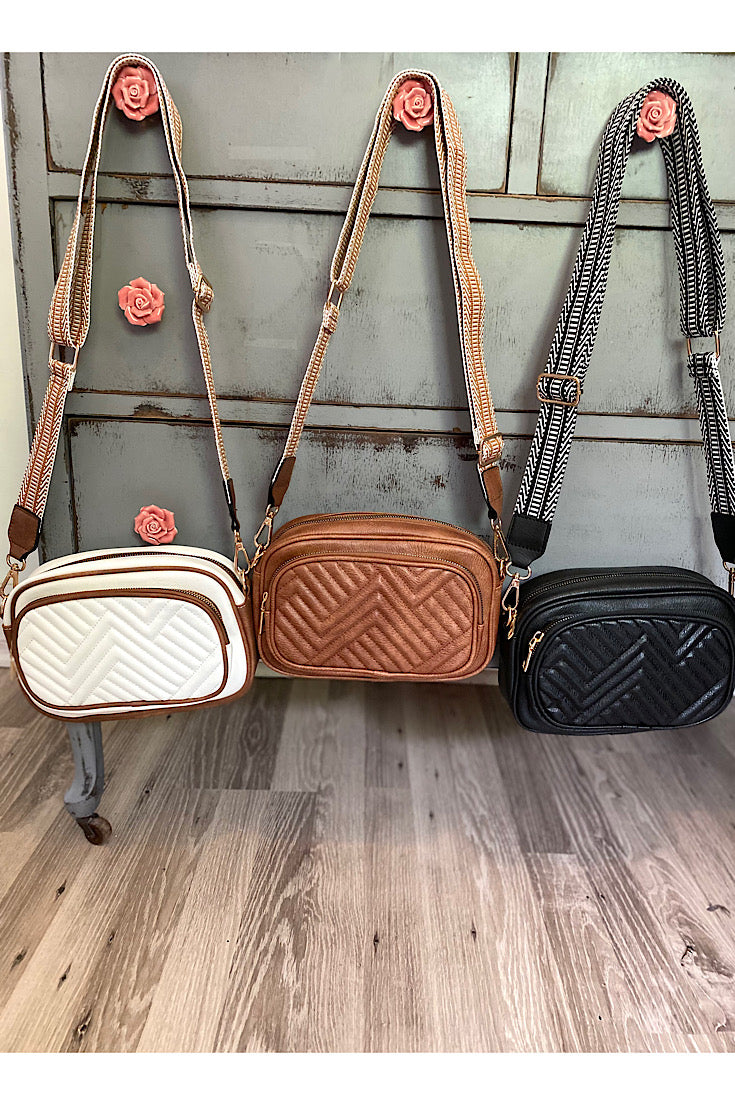 The Emily Medium Crossbody Bag {3 colors}