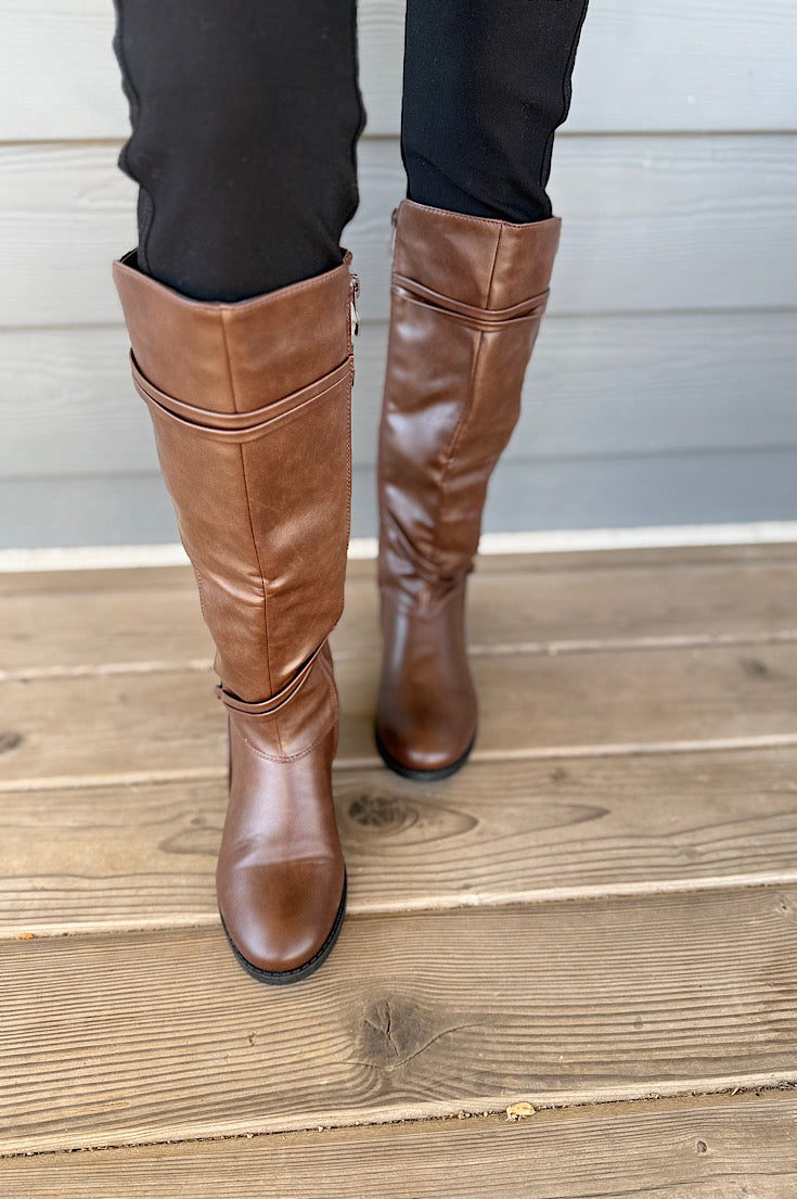 Karter Brown Riding Boot