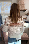 Nile Round Neck Patterned Sweater