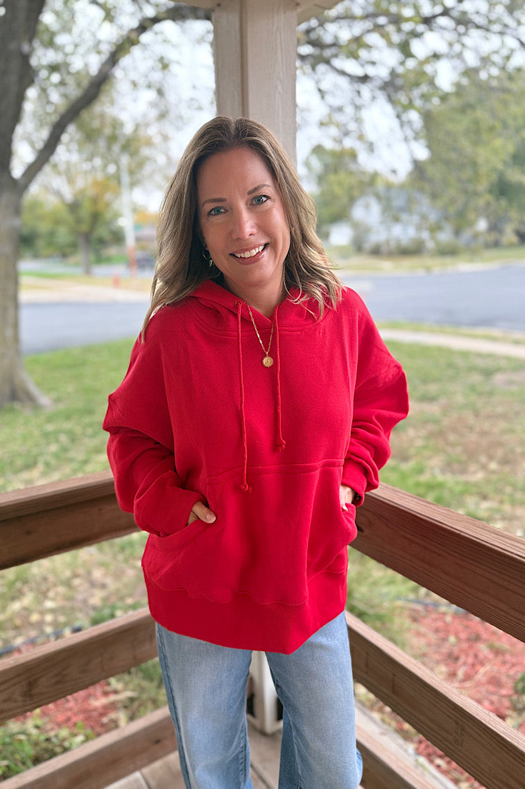 Mably Oversized Fleece Hoodie {3 Colors}