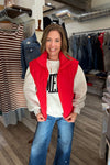 Gentry Sleeveless Puffer Vest {2 colors}