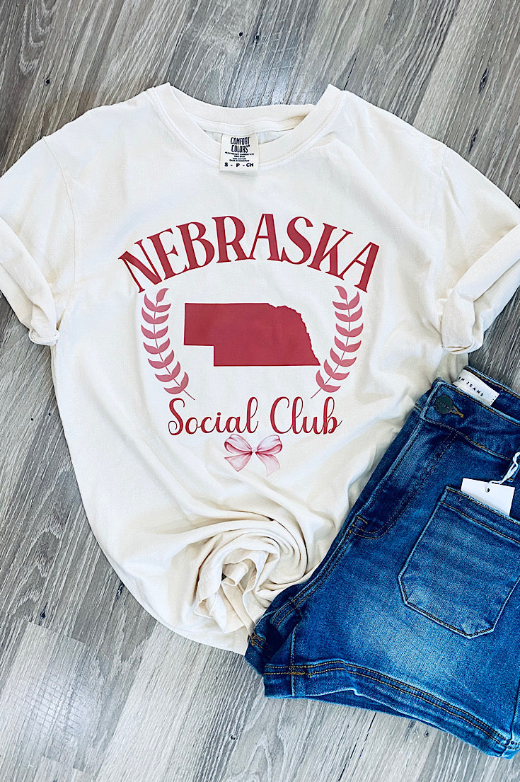 Nebraska Social Club Tee