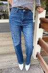 Jaycen Dark Cargo Wide Leg Jeans