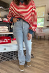 Jaylee Judy Blue Light Wash Bootcut Denim