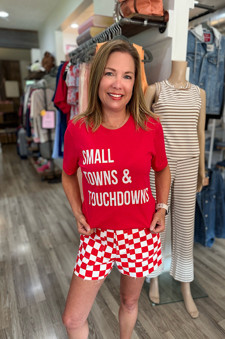 Small Towns & Touchdowns Game Day Tee