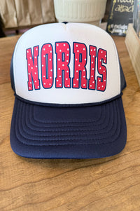 Norris Polka Dot Foam Trucker Hat {2 colors}