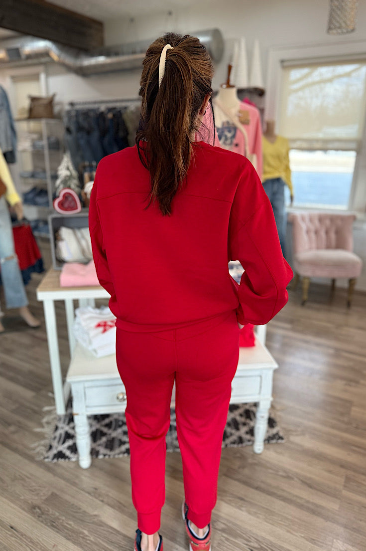 Chayse Red Scuba Joggers