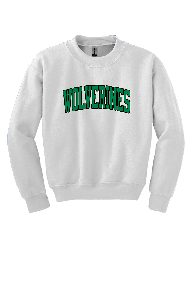 Youth Wolverines Arch Crew Fleece {2 colors}