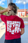 Block Party Volleyball Red CC Tee