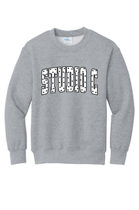 Studio C Polka Dot Arch Fleece -{2 colors}
