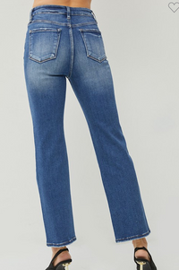 Ryker High Rise Straight Ankle Jeans