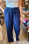 Barrie Straight Cargo Sweatpants {3 colors}