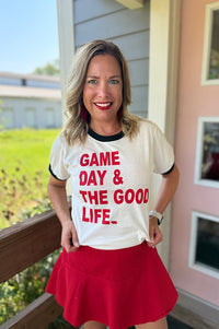 Game Day & The Good Life Ringer Tee