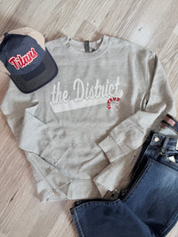 The District Side Zip Ladies Sweatshirt