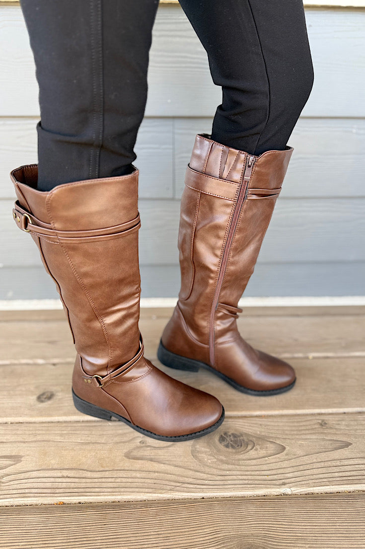 Karter Brown Riding Boot