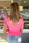 Demi Double Layer Scoop Neck Tee {2 colors}