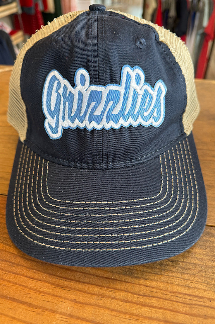 Grizzlies Navy Patch Hat
