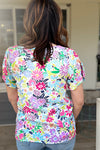 Juliet Floral Print Blouse