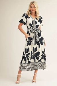 Clara Puff Sleeve Dress