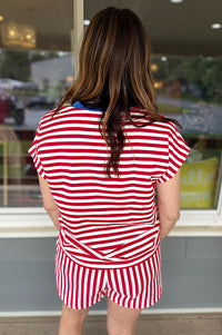 Kellyn Stripe Short Set {2 colors}