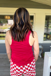 Huskers Red Muscle Tank