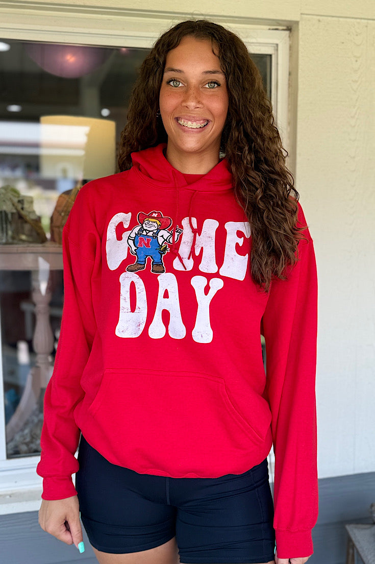 Herbie Game Day Red Hoodie