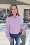 Brecklyn Fleece 1/4 Zip Pullover {3 colors}